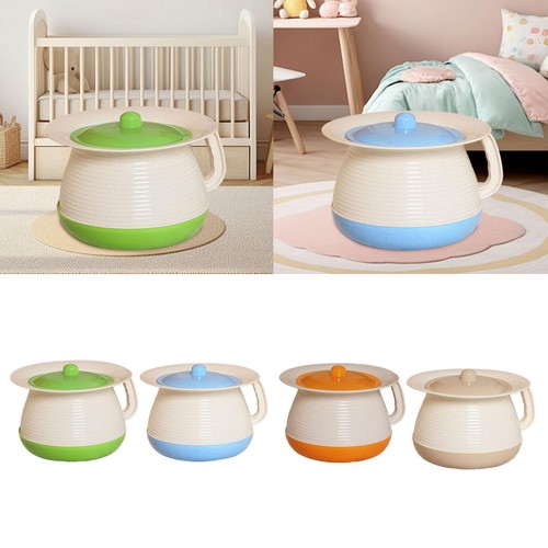 Chamber pot with lid for - chamber,