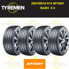 4 X New 205/55R16 91V APTANY