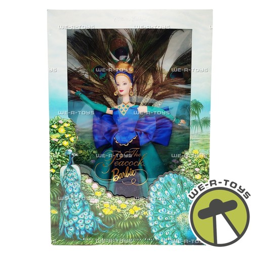 Barbie the peacock doll - barbie, birds