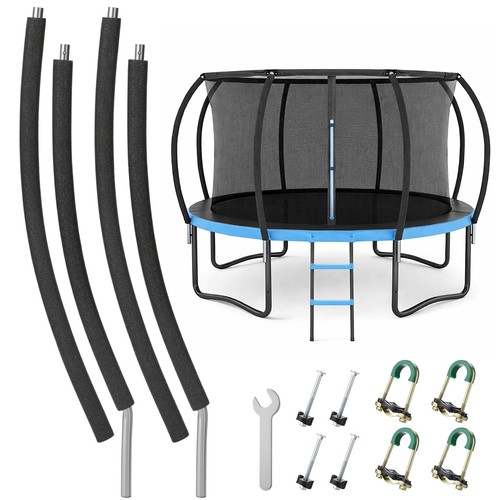 12pcs curved trampoline poles - 12pcs,