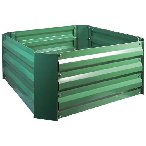 Metal raised garden bed square - garden,