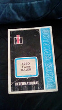 ORIGINAL INTERNATIONAL TRACTOR 425D TWINE BALER PARTS BOOK