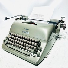 Adler ‘Special’ Desktop Typewriter c1953 - Very Clean & Ready To Write - Tested