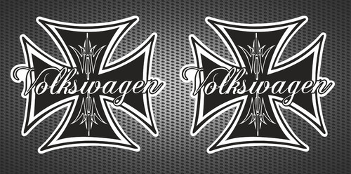Maltese cross decal - 2,