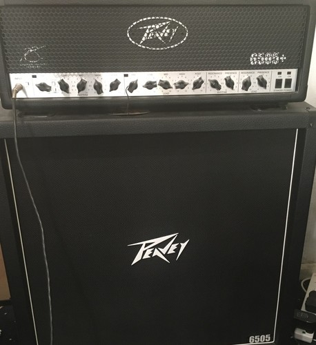 Peavey 6505 head - and, cab