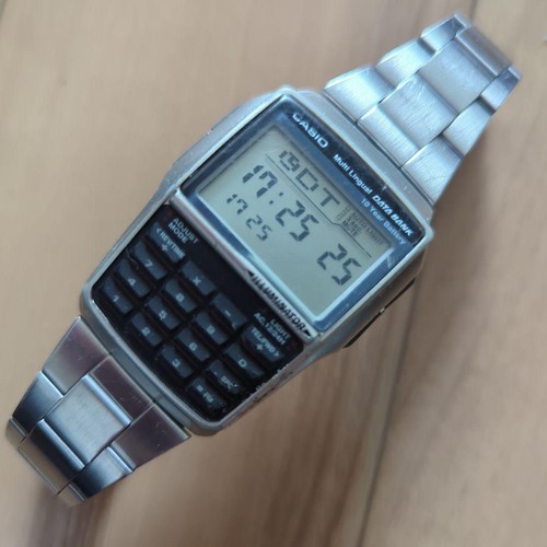 Casio data bank watch - bank, new