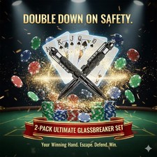 2pcs Tactical Pen Aluminum