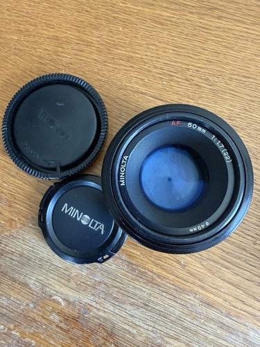 Minolta 50mm 7 - f1.7, prime