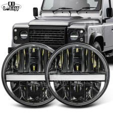 7" Inch Pair LED Headlight DRL