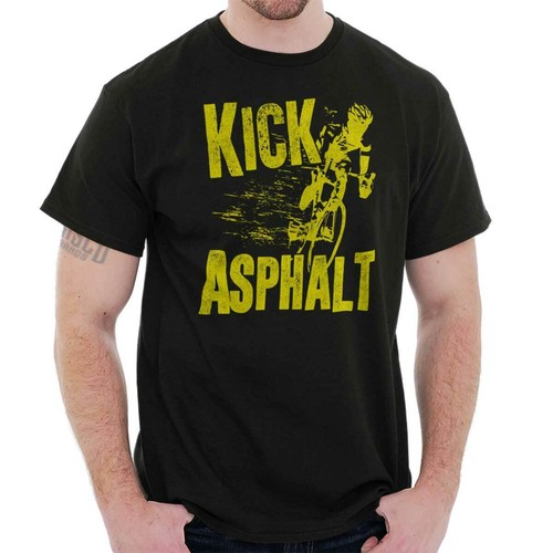 Funny biker attitude - biker, kick