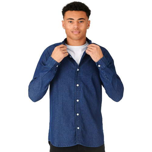 Jmojo new mens denim - denim, shirt