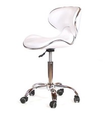 Urbanity hairdressing beauty manicure nail technician salon chair stool seat w