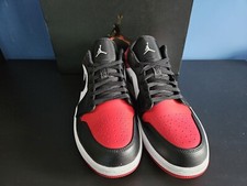 Jordan 1 Low Bred Toe Size 11