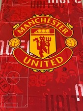 Retro 2002 Manchester United Single Reversible Duvet Cover and Pillow Case