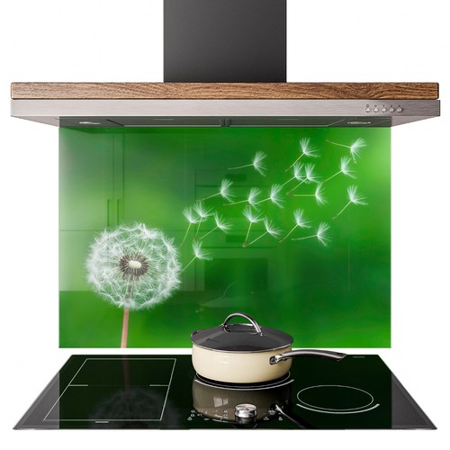 Glass splashback kitchen tile - glass,