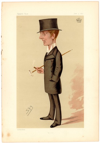 Original vanity fair print - vanity, of