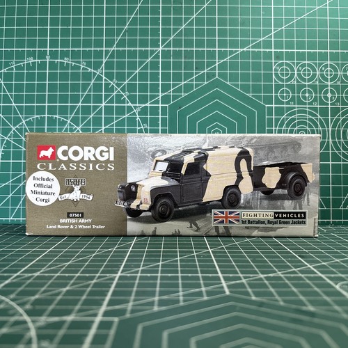 Corgi land rover and - land, wheeled