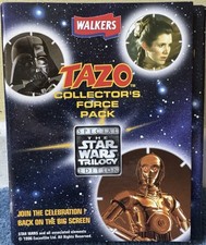 Tazos Walkers Collector Album Folder Star Wars complete 