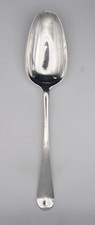 1768 Thomas Evans & George Smith English Sterling Silver Serving Spoon Georgian 
