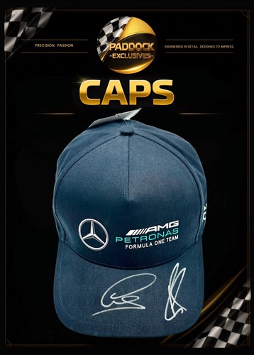 Mercedes season cap signed - season,