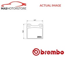 BRAKE PADS SET BRAKING PAD