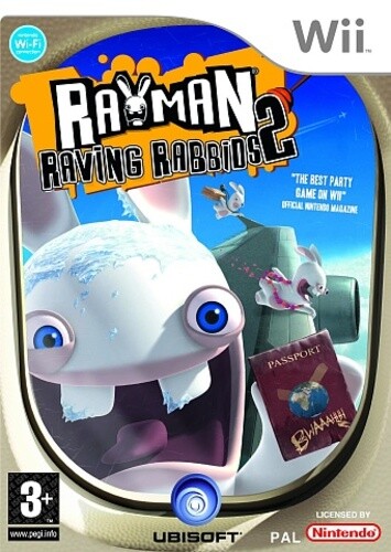 Rayman raving rabbids - raving, (wii)
