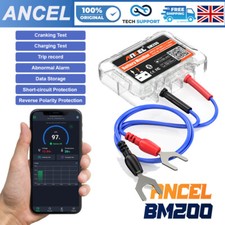 Ancel BM200 Car Battery Monitor Bluetooth 12V Battery Tester for iPhone Android