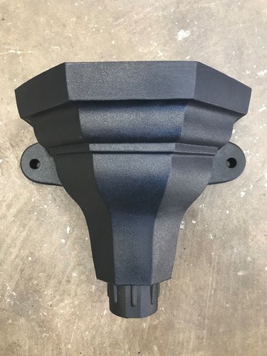 Cast iron effect downpipe - effect,
