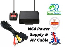 Power Supply + TV AV Cable