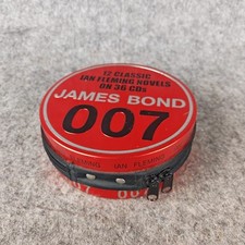 Vintage James Bond 007 - 12 Classic Ian Fleming Novels on 36 CDs Audio Books VGC