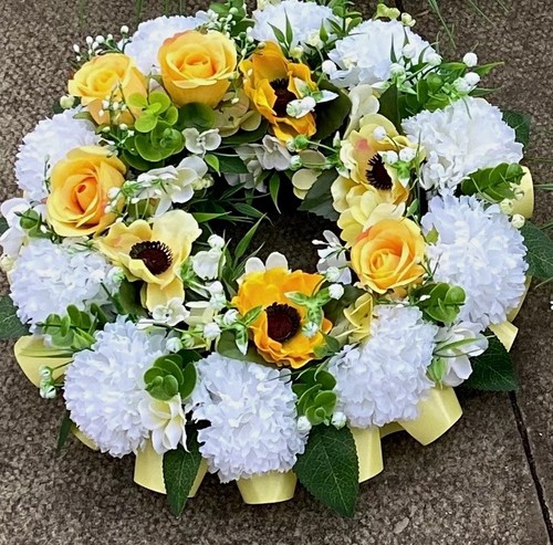 Wreath funeral tribute grave - wreath-funeral,