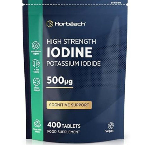 Iodine supplement 500mcg 400 - iodine,