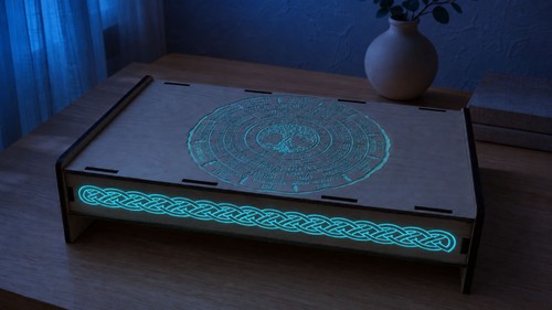 Glow dark birch - glow, in