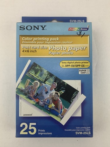 Sony svm 25ls photo paper - sony,