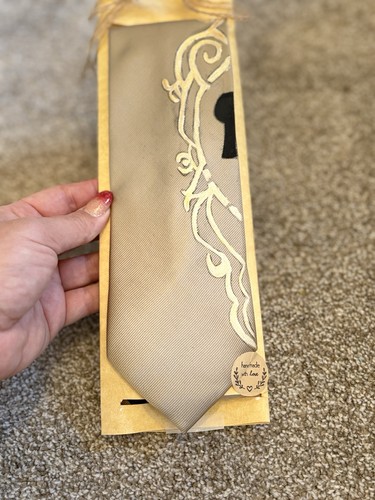 Hand painted tie - hand,