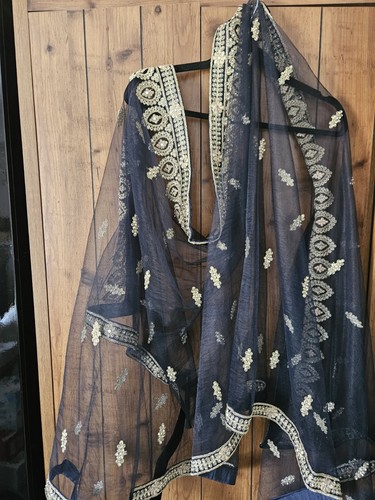 Ladies bridesmaid navy sharara - ladies,