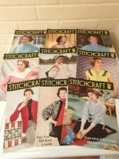 Vintage Stitchcraft Magazines 1953/54 Bundle (9)