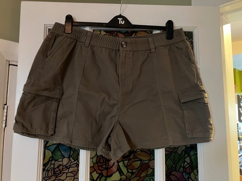 Primark khaki cargo - cargo, shorts