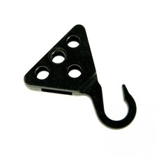 1X Lego Technic Crane Hook Dark Gray Metal Iron Large Set 8285 8462 30 70644