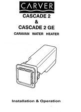 CARVER CASCADE 2&GE INSTALL & OPERATE MANUAL+ FREE Exploded Parts View