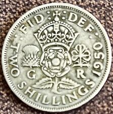 GB Two Shilling Coin 1950