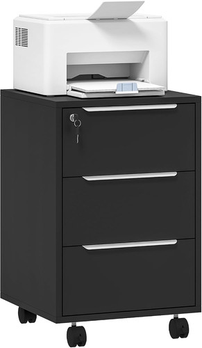 Drawer lockable filing - 3-drawer,