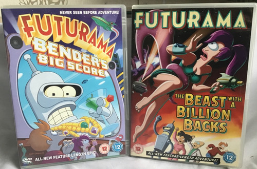 Futurama feature length dvd s - length, dvd,s