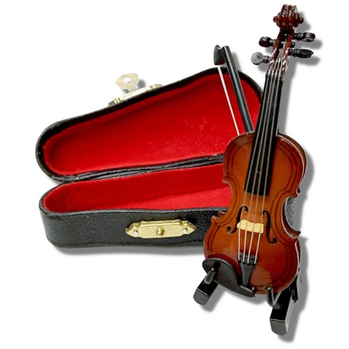 Aucannio miniature violin - miniature,