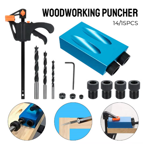 15pcs pocket hole jig - 15pcs,