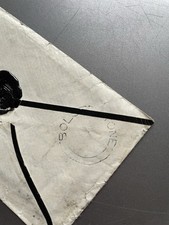 1853 Queen Victoria 1d Red Imperf Cover Undated Bolsterstone With Letter