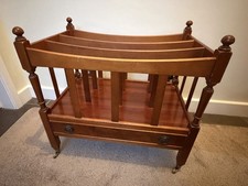 Vintage Wooden Canterbury