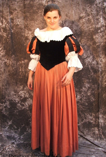 Ladies renaissance costume - ladies,