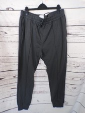 MENS PRIMARK GREY DRAWSTRING WAIST JOGGER TROUSERS SIZE XL / LEG 29