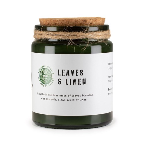 Greenman woodwick soy candle - soy,